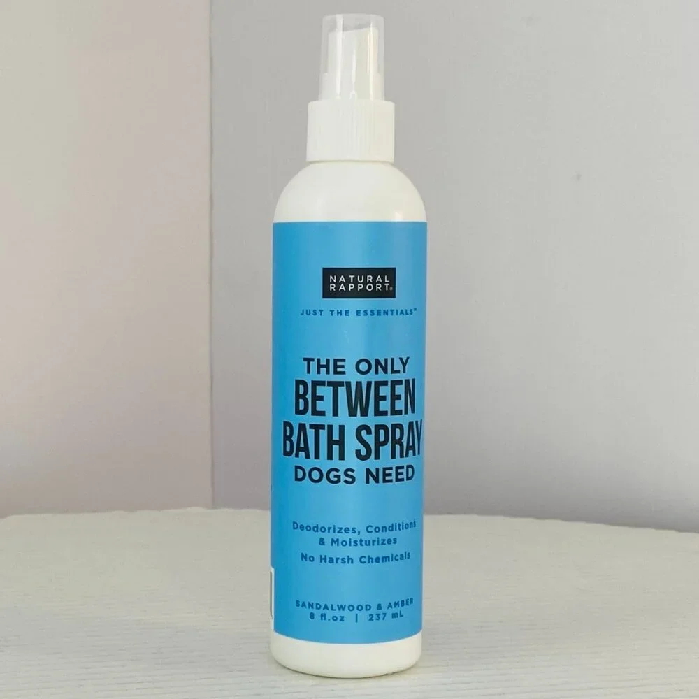 Natural Rapport The Only Between Bath Sandalwood & Amber Dogs Need (8 fl.oz)